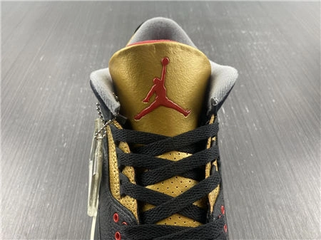 Jordan 3 Retro Black Cement Gold CK9246- SoftTouch 3832