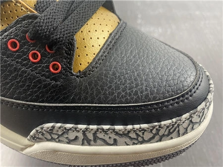 Jordan 3 Retro Black Cement Gold CK9246- SoftTouch 3832