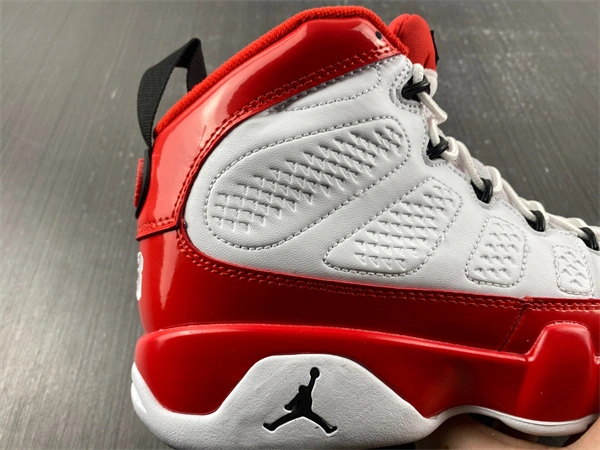 Premium Jordan 9 Retro White Gym Red 4063