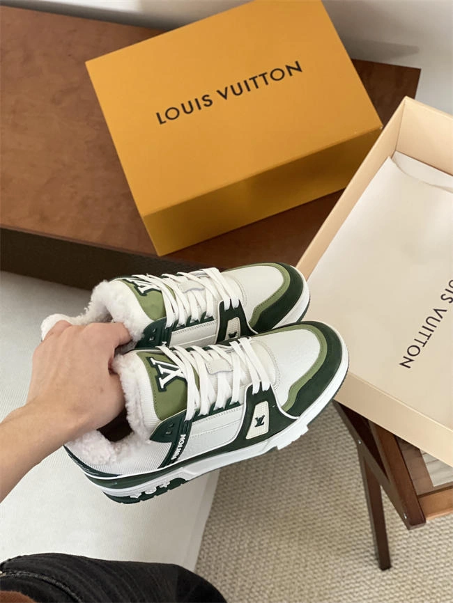 Lv Trainer Sneaker Durable 2041