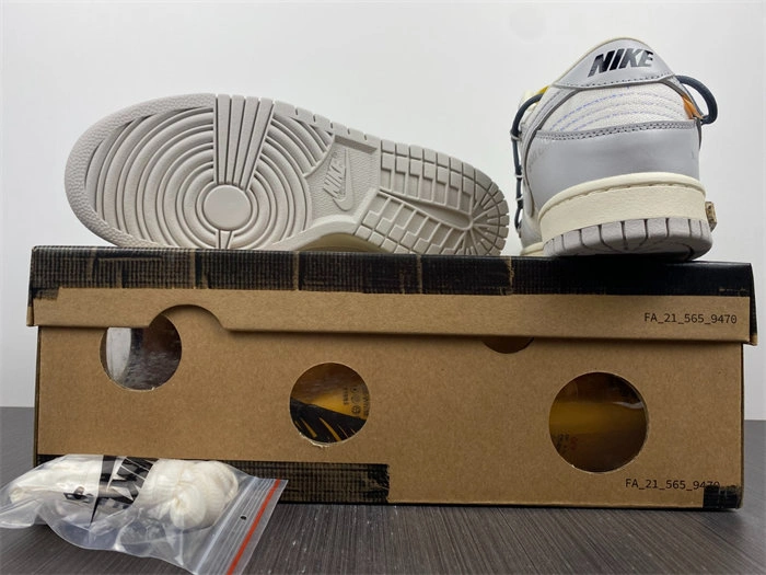 SmartChoice Nike Dunk Low Off-White Lot 41 DM1602- 5072