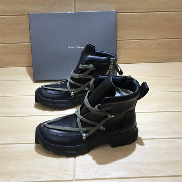 Stylish Rick Owens High Sneaker 3466
