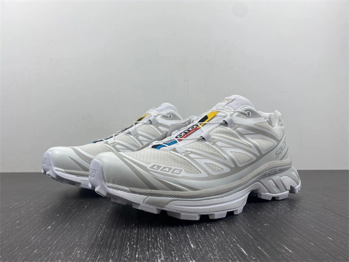 Salomon XT-6 White Lunar Rock Snug 5959